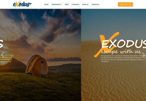 لقطة شاشة لموقع exodustravel
بتاريخ 30/10/2021
بواسطة دليل مواقع كليك