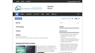 Excellence in Electronics | Home of electronics
